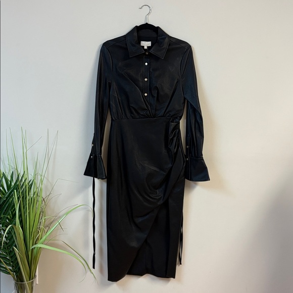 ❤️BNWOT Torn  By Ronny Kobo women’s Jen Dress in Black size M - Picture 3 of 6